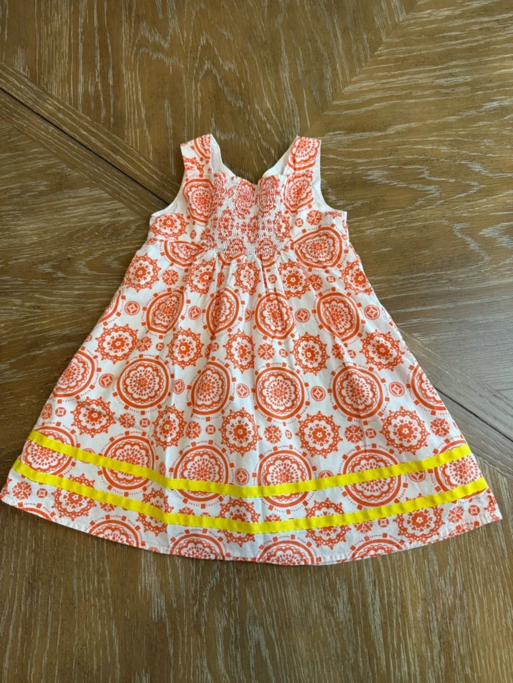 The Children's Place Orange and white Sundress 2T - Picture 2 of 6